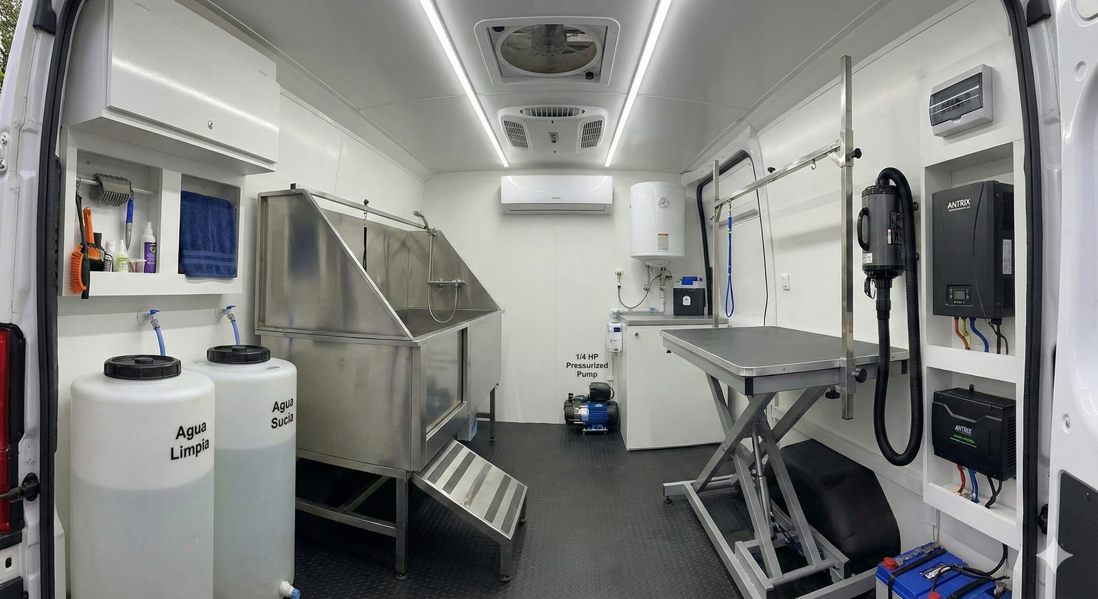 Tina de baño profesional